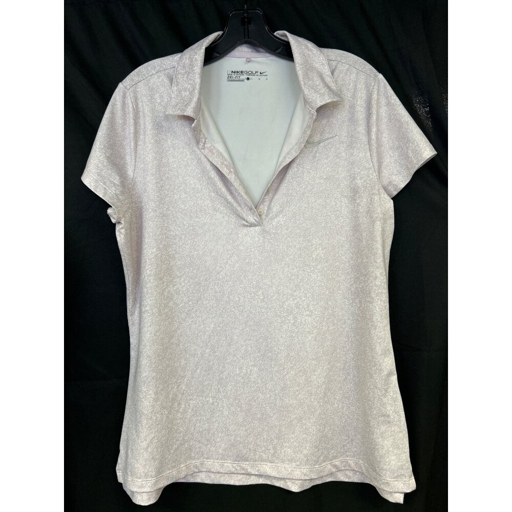 Nike golf womens short sleeve shirt size L SKU 6981